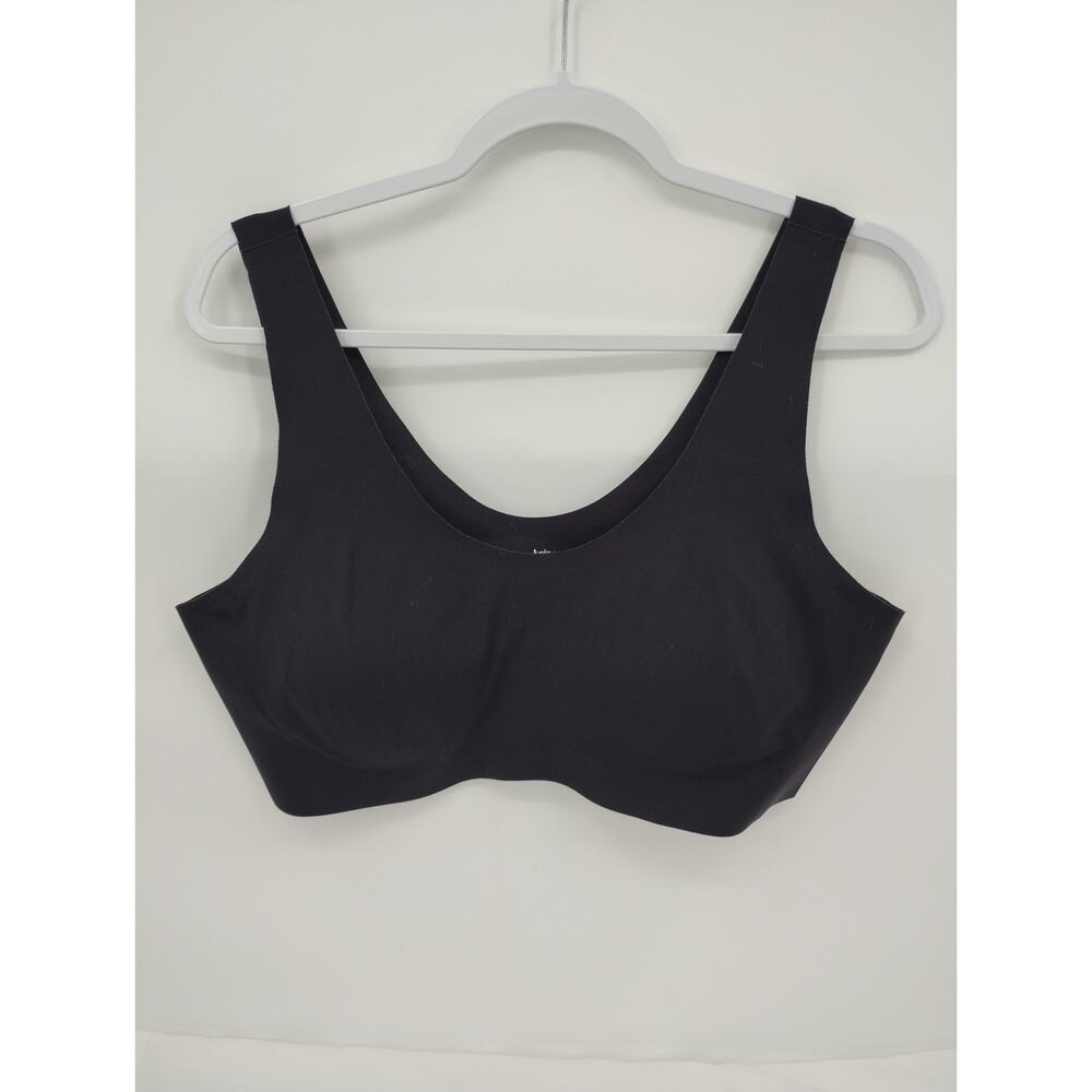 Knix Revolution Black Pullover Wireless Bra Removable Pads XXXL